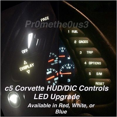 1997-2004 c5 Corvette HUD/DIC Control Pod LED's
