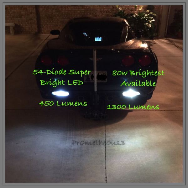 20052013 C6 Corvette LED Reverse Lights BRIGHTEST AVAILABLE