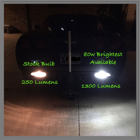 2005-2013 C6 Corvette LED Reverse Lights - BRIGHTEST AVAILABLE!!