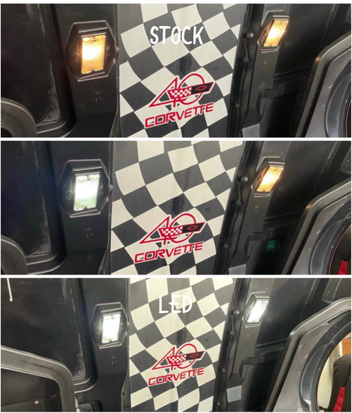 19841996 C4 Corvette UnderHood LED Bulbs Vette Lights