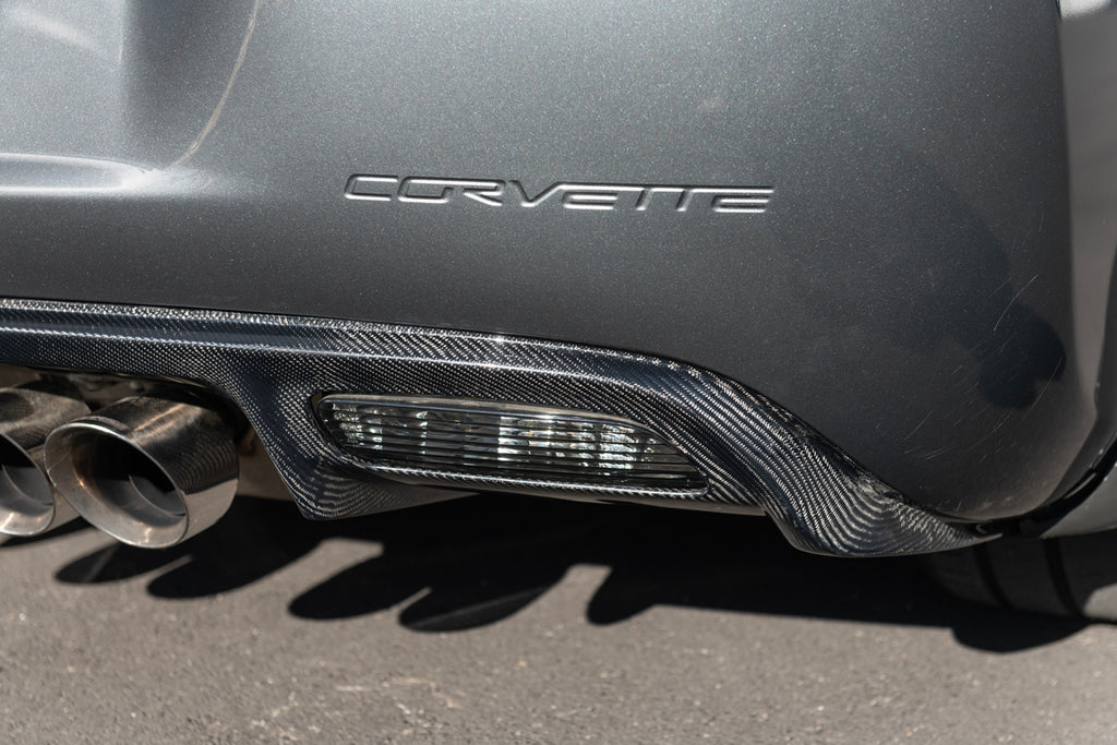 2005 - 2013 C6 Corvette EOS Carbon Fiber Rear Diffuser – Vette Lights