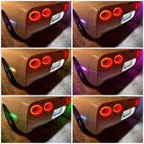 1997-2004 C5 Corvette RGB Laser LED Rear Markers (Color Changing)