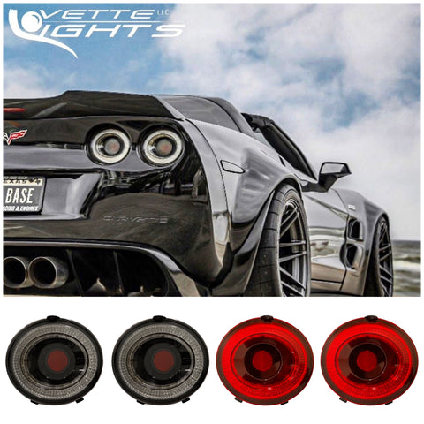 2005-2013 C6 Corvette Co+ LED "Gen 1" Style Tail Lights *LIMITED*