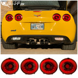2005-2013 C6 Corvette Co+ LED "Gen 1" Style Tail Lights *LIMITED*