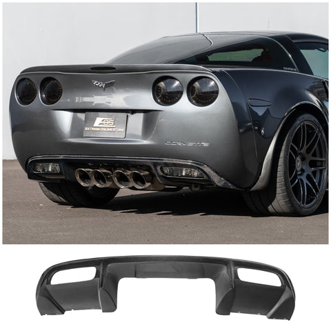 2005 - 2013 C6 Corvette EOS Carbon Fiber Rear Diffuser