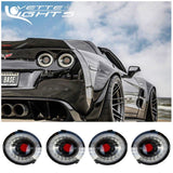 2005-2013 C6 Corvette Co+ LED "Gen 1" Style Tail Lights *LIMITED*