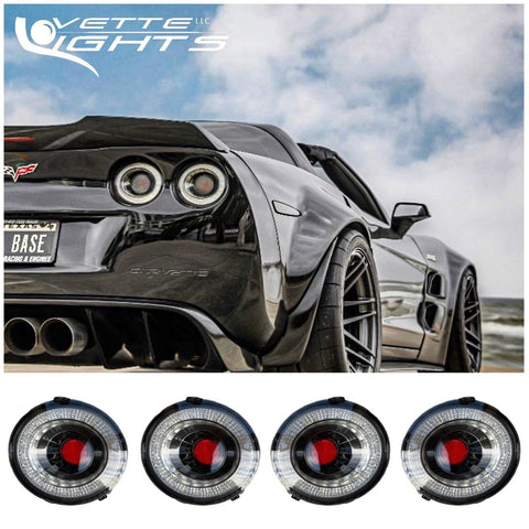 2005-2013 C6 Corvette Co+ LED "Gen 1" Style Tail Lights *LIMITED*