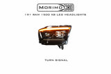 2019+ All-New Dodge Ram 1500 Morimoto XB LED Headlights