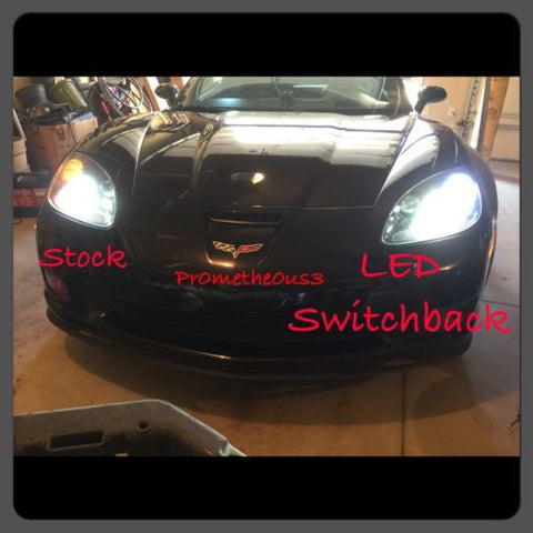 2005-2013 C6 Corvette Daytime Running Light (DRL) LED Bulbs [FREE Resistors]