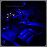 2005-2013 C6 Corvette Interior Blue LED Plug-N-Play Upgrade Kit