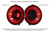 2005-2013 C6 Corvette Lamin-X Smoked Center Decals for Morimoto Tail Lights