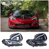 2005-2013 C6 Corvette Morimoto (GTR Carbide) C8-Style LED Headlights