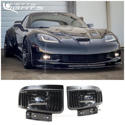 2005-2013 C6 Corvette Morimoto XB LED Fog Light Assemblies