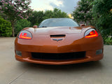 2005-2013 C6 Corvette Morimoto C7-Style XB LED Headlights Dynamic RGBW DRL Boards [Smartphone App Controlled]