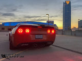 2005-2013 C6 Corvette Envy Halo LED Tail Lights (Set of 4)