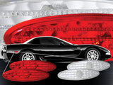 1997-2004 C5 Corvette Rear Side Marker Housings