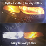 1997-2004 C5 Corvette Switchback DRL LED Bulbs (Free Resistors)