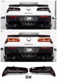 2014-2019 C7 Corvette C8-Style Sequential LED Tail Lights [Auto Revitalization]