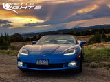 2005-2013 C6 Corvette Morimoto C7 Style XB-2 LED Headlights