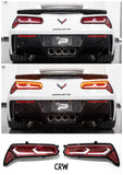 2014-2019 C7 Corvette C8-Style Sequential LED Tail Lights [Auto Revitalization]
